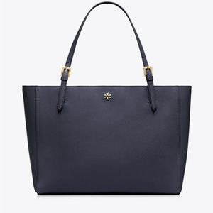NWT Tory Burch York Buckle Tote  Black